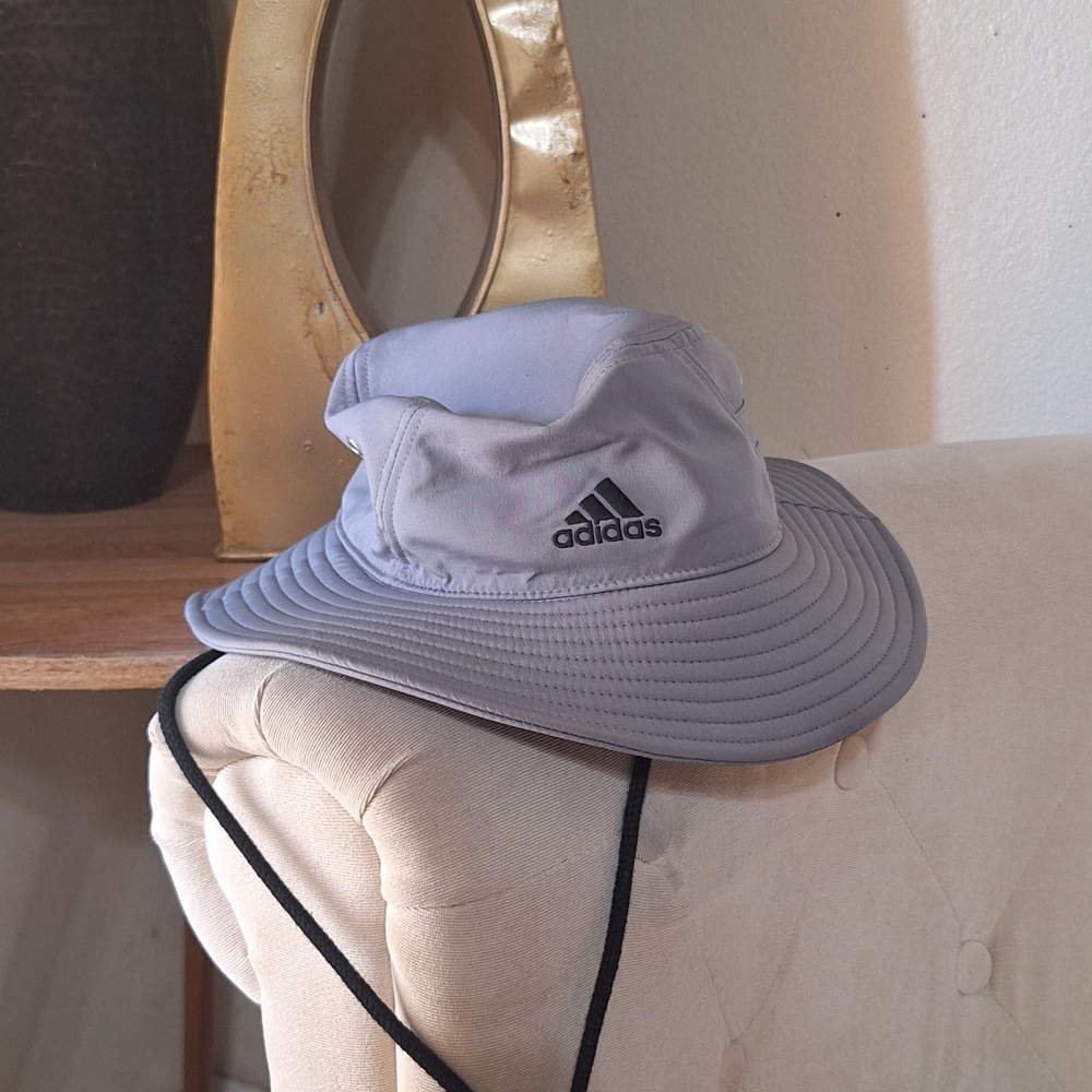 Adidas Aeroready Unisex Victory Bucket Hat, Lightweight Moisture Wicking UPF 50